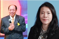 Ông Dương Quốc Cường và con gái Dương Huệ Nghiên (Ảnh: Yicai).