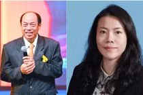 Ông Dương Quốc Cường và con gái Dương Huệ Nghiên (Ảnh: Yicai).