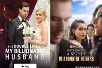 Những phim ngắn rất ăn khách trên nền tảng ReelShort. Ảnh: Sohu.