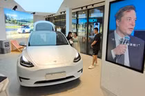 Tesla hiện vẫn dẫn đầu thị trường EV toàn cầu (Ảnh: WSJ).