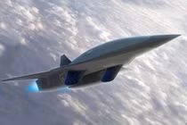 Hình đồ họa máy tính (CG) về SR-72. Ảnh: Xinhua.