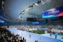 Quang cảnh Lễ khai mạc Thế vận hội robot lần thứ nhất. Ảnh: JFDL.