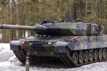 Xe tăng chiến đấu chủ lực Leopard-2 Đức viện trợ cho Ukraine (Ảnh: Topwar).