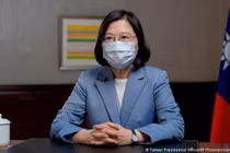 Bà Thái Anh Văn luôn theo đuổi chính sách không khuất phục trước sức ép của Trung Quốc (Ảnh: Deutsche Welle).