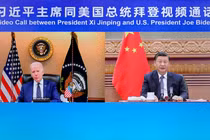 Cuộc điện đàm giữa hai ông Joe Biden và Tập Cận Bình kéo dài 2 giờ kết thúc với thông báo khác nhau của hai bên (Ảnh: Xinhua).