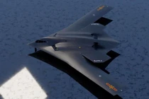 Máy bay ném bom tàng hình H-20 được tiết lộ trước đó. Ảnh: QQnews.