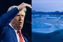 Tổng thống Mỹ Trump luôn bày tỏ muốn thôn tính Greenland bằng mọi cách. Ảnh: Getty.