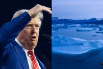 Tổng thống Mỹ Trump luôn bày tỏ muốn thôn tính Greenland bằng mọi cách. Ảnh: Getty.