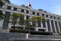 Tòa án Hiến pháp Hàn Quốc, ngày 13/3 ra phán quyết bác bỏ quyết định của Quốc hội hôm 5/12/2024. Ảnh: AFP.