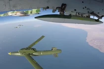 Bom lượn Yasin được thả từ máy bay Su-22 của Không quân Iran (Ảnh: Chinatimes).