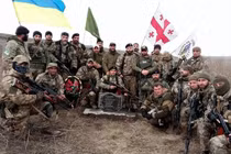 Lính đánh thuê Ba Lan trong Quân đội Ukraine. Ảnh: QQnews.