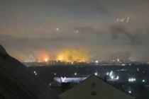 Hình ảnh được cho là UAV Ukraine tấn công Kazan rạng sáng 20/1. Ảnh: NetEasy.