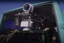 Hệ thống vũ khí laser "Tryzub" chống máy bay không người lái do Ukraine tự phát triển. Ảnh: Militarna.