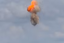 Máy bay không người lái Ukraine bị lực lượng phòng không Nga bắn hạ (Ảnh: Topwar).