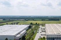 Phối cảnh Nhà máy pin của CATL tại Hungary. Sau khi xây dựng xong nó sẽ có quy mô lớn nhất châu Âu (Ảnh: Thepaper).