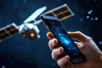 Từ nay, các thuê bao di động ở Canada có thể trực tiếp kết nối qua vệ tinh qua dịch vụ “Rogers Satellite”. Ảnh: Creaders.