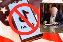 Thống đốc Montana ký lệnh cấm TikTok trên lãnh thổ bang kể từ 1/1/2024 (Ảnh: AP)