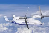 Hình ảnh vi tính về chiếc Trương Ưng R6000 đang bay. Ảnh: Topwar.