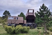 Hệ thống pháo phản lực phóng loạt Foudre đang được Công ty Turgis et Gaillard thử nghiệm. Ảnh: Topwar.