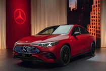 Mẫu CLA EV chạy 866km mới phải sạc pin được Mercedes tung ra hôm 24/9 nhằm cạnh tranh với Tesla Model 3. Ảnh: Toutiao.