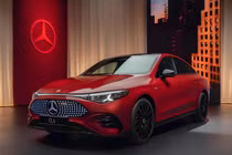 Mẫu CLA EV chạy 866km mới phải sạc pin được Mercedes tung ra hôm 24/9 nhằm cạnh tranh với Tesla Model 3. Ảnh: Toutiao.