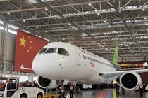 Bộ Thương mại Mỹ sử dụng đòn cấm vận xuất khẩu động cơ và linh kiện cho máy bay C919 để ép Trung Quốc bãi bỏ hạn chế xuất khẩu đất hiếm. Ảnh: Sohu.