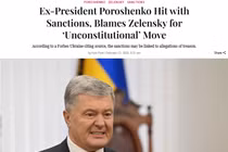 Báo Ukraine Kyiv Post đưa tin về vụ việc. Ảnh: 6park.