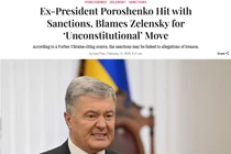 Báo Ukraine Kyiv Post đưa tin về vụ việc. Ảnh: 6park.