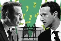 Cộng đồng mạng đang nóng lòng mong diễn ra trận tỉ thí trong lồng giữa hai đại gia công nghệ Elon Musk và Mark Zuckerberg (Ảnh: CNBeta)