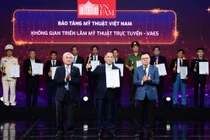 Bảo tàng Mỹ thuật Việt Nam xuất sắc nhận giải thưởng với giải pháp “Không gian triển lãm mỹ thuật trực tuyến – VAES”.