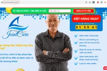 Một trang web vi phạm bị Cục An toàn thực phẩm "tuýt còi".