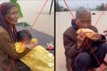Mưa lũ miền Trung chưa dứt, tin giả AI tràn lan trên mạng