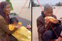 Mưa lũ miền Trung chưa dứt, tin giả AI tràn lan trên mạng