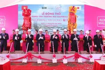 Lễ Động thổ AEON Mall Hà Đông vừa diễn ra vào ngày 11/3 vừa qua - Ảnh: An ninh Thủ đô.