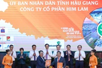 Hậu Giang ký kết bản ghi nhớ đầu tư 6,2 tỉ USD với Him Lam. Ảnh: Baochinhphu
