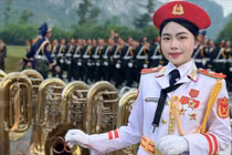 Nữ quân nhạc xinh đẹp tham gia duyệt binh A80: Mỗi buổi tập là một lần học hỏi và hoàn thiện hơn