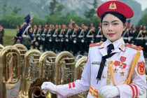 Nữ quân nhạc xinh đẹp tham gia duyệt binh A80: Mỗi buổi tập là một lần học hỏi và hoàn thiện hơn