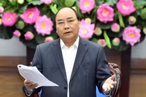 Thủ tướng nhấn mạnh phải tận dụng cơ hội, phải có giải pháp hạn chế thách thức của cuộc cách mạng công nghiệp lần thứ 4. Ảnh: VGP/Quang Hiếu