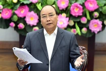 Thủ tướng nhấn mạnh phải tận dụng cơ hội, phải có giải pháp hạn chế thách thức của cuộc cách mạng công nghiệp lần thứ 4. Ảnh: VGP/Quang Hiếu