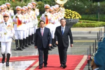 Thủ tướng Phạm Minh Chính chủ trì lễ đón Thủ tướng Trung Quốc Lý Cường