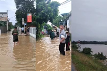 Nước lũ trên sông dâng cao tới báo động 3, Thanh Hóa phát lệnh tới 5 huyện