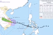Tàu thuyền vào âu thuyền Thọ Quang, Đà Nẵng để tránh bão.
