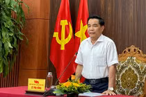 Ông Lê Văn Dũng, Chủ tịch UBND tỉnh Quảng Nam chủ trì buổi Họp báo thông tin về tình hình KT-XH 9 tháng 2024 và nhiệm vụ quý IV/2024.