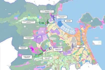 Vị trí dự kiến lấn biển để xây dựng Khu thương mại tự do Đà Nẵng