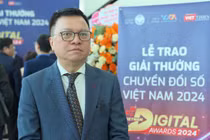 Ông Lê Quốc Minh, Uỷ viên Trung ương Đảng, Tổng biên tập Báo Nhân dân, Phó Trưởng ban Tuyên giáo Trung ương, Chủ tịch Hội Nhà báo Việt Nam. (Ảnh: Đình Huy)