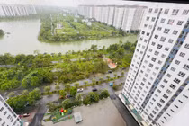 Hình ảnh "khu đô thị xanh" ở Hà Nội trước và sau khi bị bão Yagi tàn phá kinh hoàng