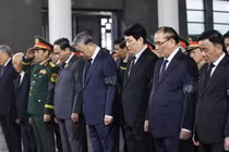 Tổng Bí thư Tô Lâm và lãnh đạo Đảng, Nhà nước viếng Đại tướng Nguyễn Quyết