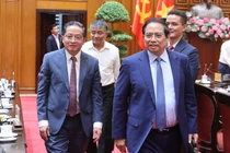 Thủ tướng làm việc với tập đoàn công nghệ vừa xuất khẩu 5.000 UAV sang Hàn Quốc