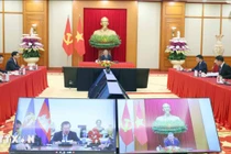 Tổng Bí thư Tô Lâm điện đàm với Chủ tịch Đảng Nhân dân Campuchia Hun Sen