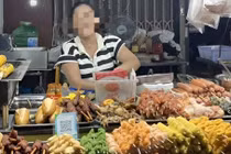 Nội dung phản ánh được đăng công khai trên mạng xã hội Facebook.